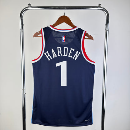 Clippers en la temporada 25, Navy Blue No. 1 Harden