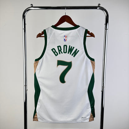 Celtics City Edition No. 7 Brown na 24ª temporada