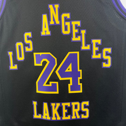 Lakers City Edition nº 24 Kobe Bryant na 24ª temporada