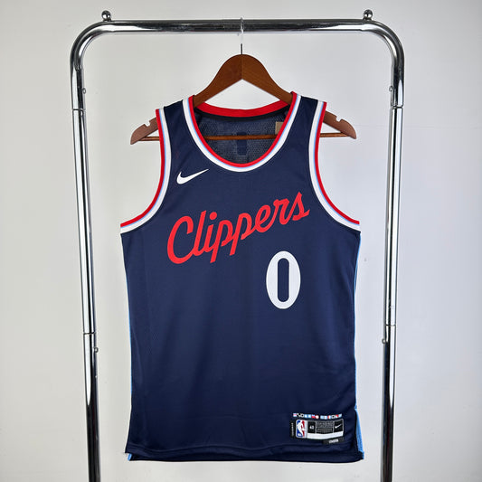 Clippers en la temporada 25, Navy Blue No. 0 Westbrook