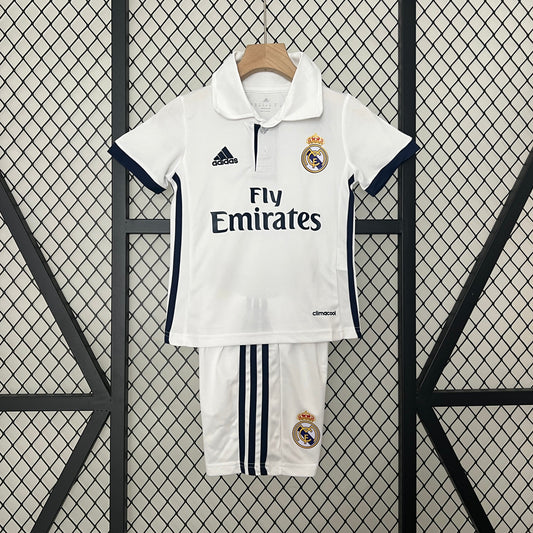 REAL MADRID I 16/17 CONJUNTO INFANTIL (RETRO)