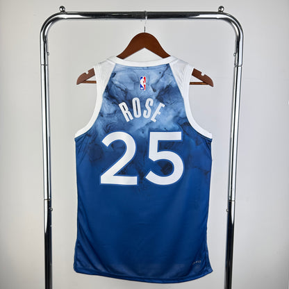 Temporada 24 Timberwolves City Edition nº 25 Rose