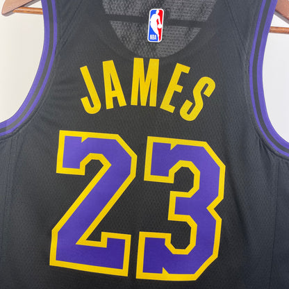 Versão do Lakers City nº 23 James na 24ª temporada