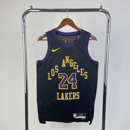 Lakers City Edition nº 24 Kobe Bryant na 24ª temporada