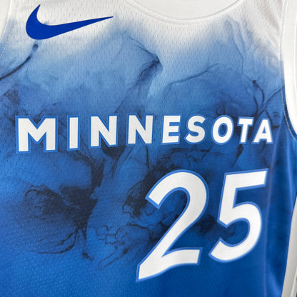 Temporada 24 Timberwolves City Edition nº 25 Rose